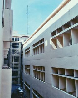 Residential building against sky