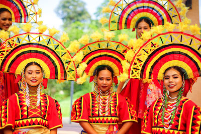 Portrait of a smiling young couple