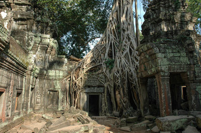 Old ruins of building