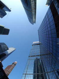 Low angle view of modern building