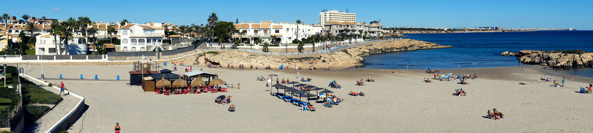 People on beach