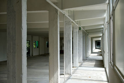 Corridor of building