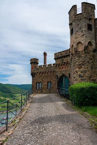 View of sooneck castle, germany.