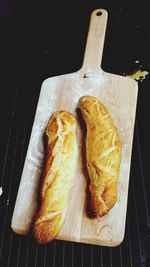 Directly above shot of breakfast in plate