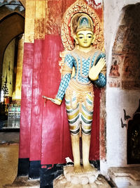 Statue of buddha in temple