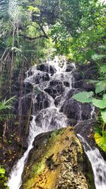 View of waterfall