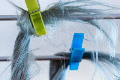 Close-up of woman holding smart phone