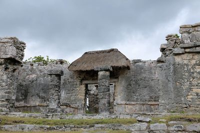 Old ruins against sky