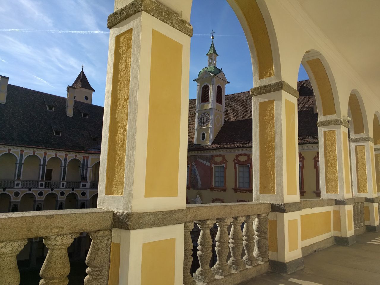 LOW ANGLE VIEW OF A BUILDING