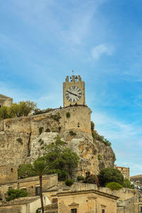 The beautiful castle of modica