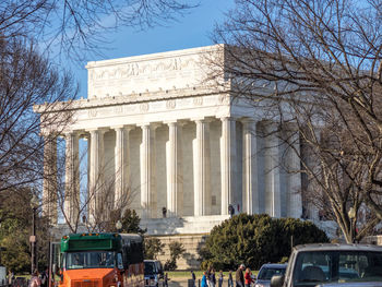 View of historical building