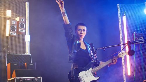 Man playing guitar