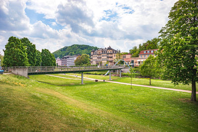 View of buildings against sky