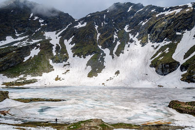 Scenic view of mountains