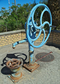 Close-up of metal