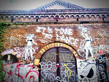 Facade of ornate building