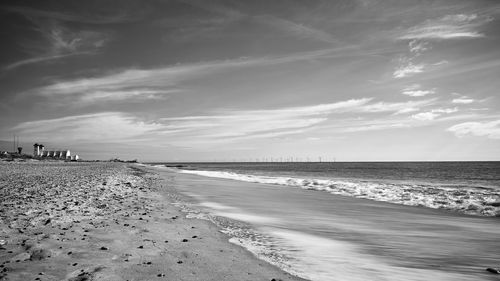 Scenic view of beach