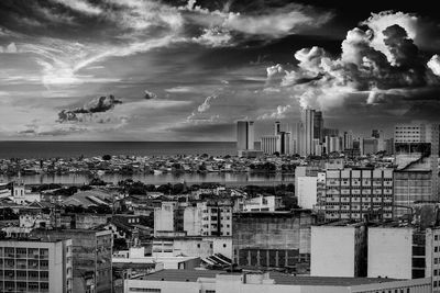 Cityscape against sky