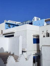 White washed buildings in the old medina of asilah