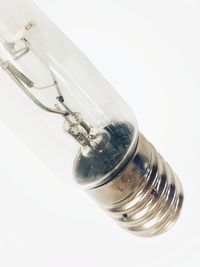 Close-up of spoon against white background