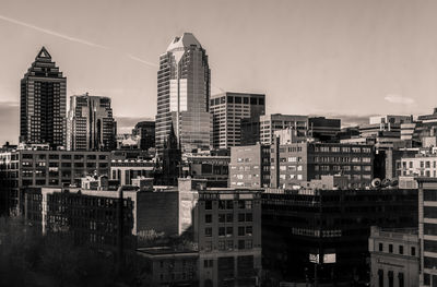 Modern buildings against sky