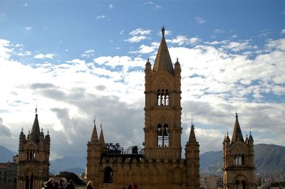 View of clock tower against sky