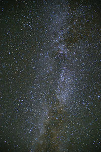 Low angle view of stars in sky