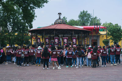 crowd