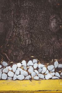 Full frame shot of stones