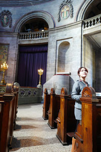 View of a interior of a church