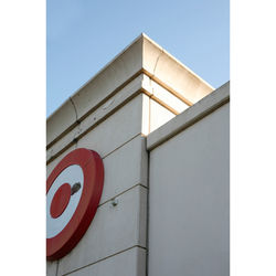 Low angle view of building against sky