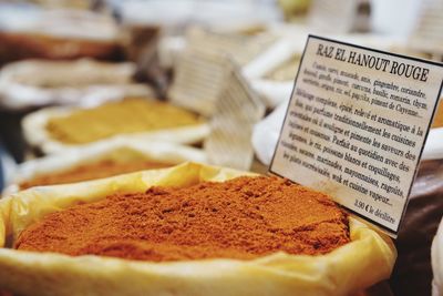 Close-up of bread