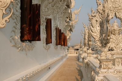Panoramic view of historic building