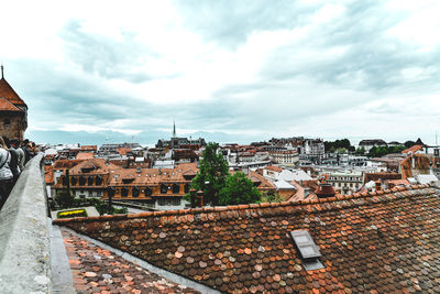 Cityscape against sky