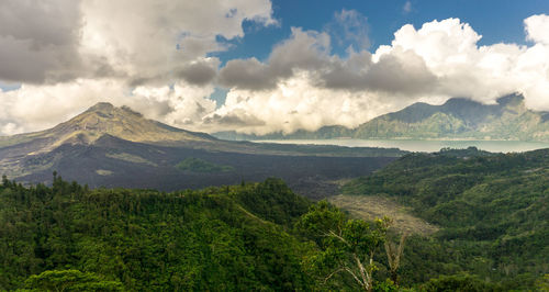 Panoramic view of landscape against sky