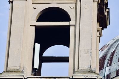 Low angle view of old building