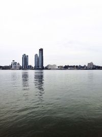 City at waterfront