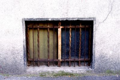 Close-up of window