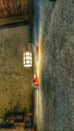 Illuminated lamp