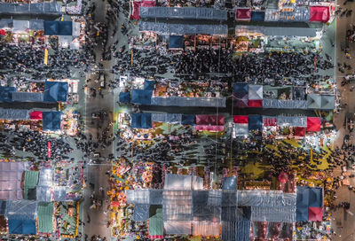 Full frame shot of colorful store in city