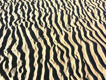 Full frame shot of sand
