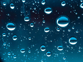 Full frame shot of water drops