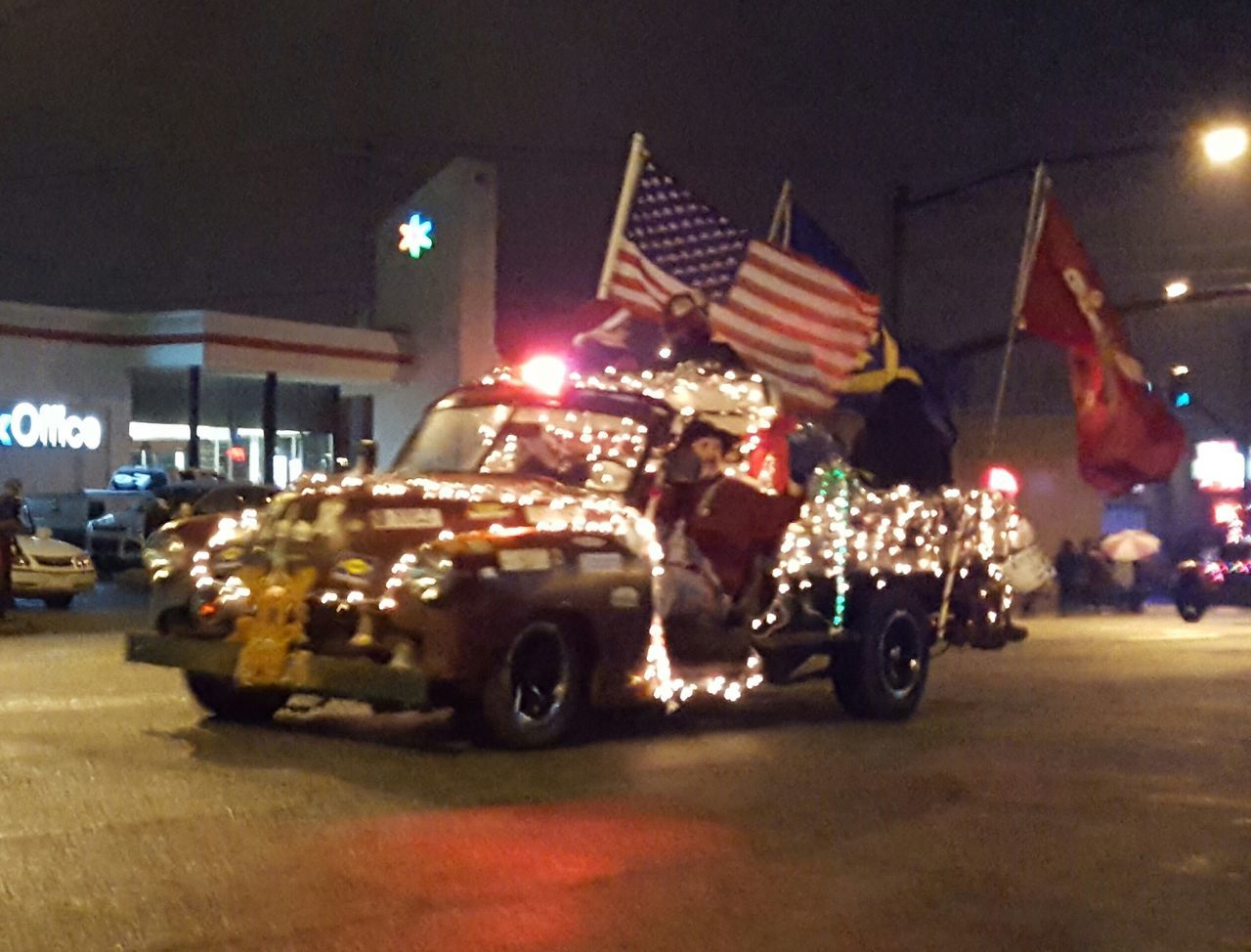 Decorated truck