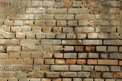 Full frame shot of stone wall