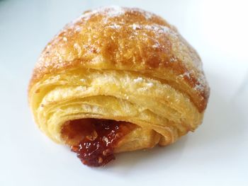 Close-up of food on white background