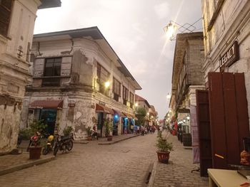 View of buildings in city