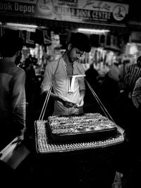 Poor boy selling bangles in hyderabad 