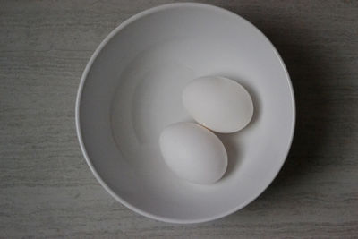 Directly above shot of object over white background