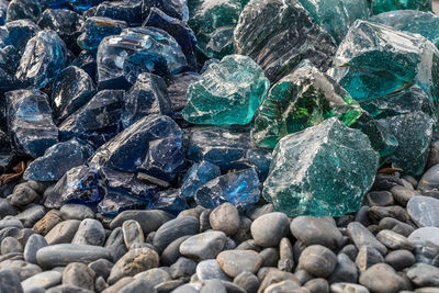 Full frame shot of stones