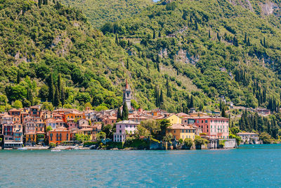 Buildings in sea